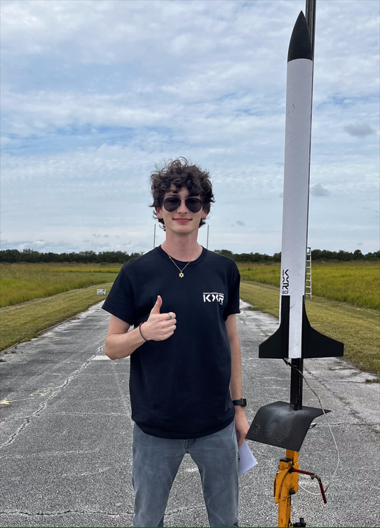 Launching my L1 Rocket